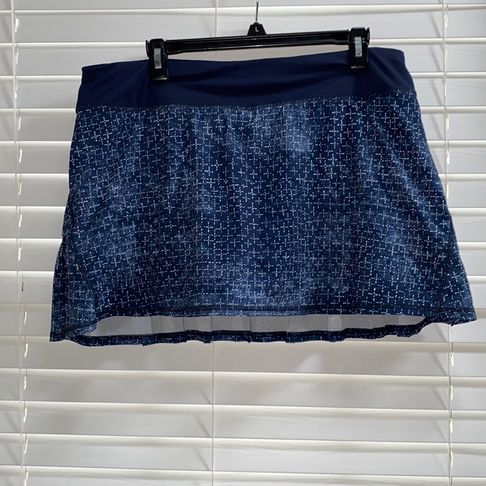 Lululemon Blue Tennis Skort